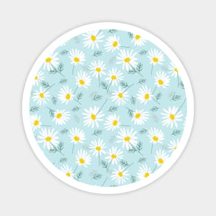 Daisy Floral Pattern Magnet